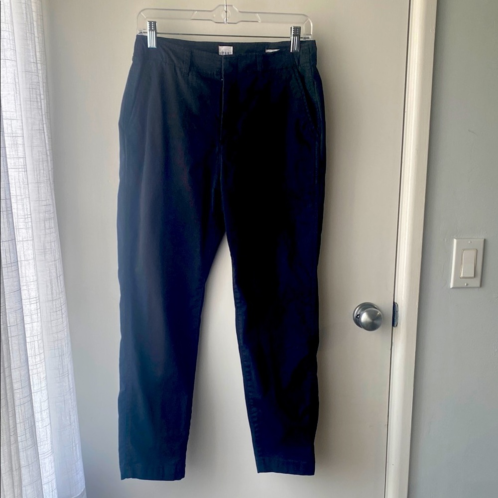 GAP Black Downtown Khakis